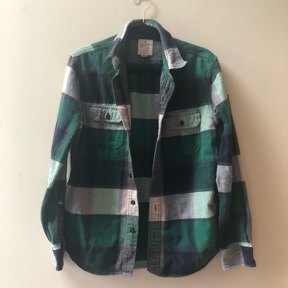 Green flannel